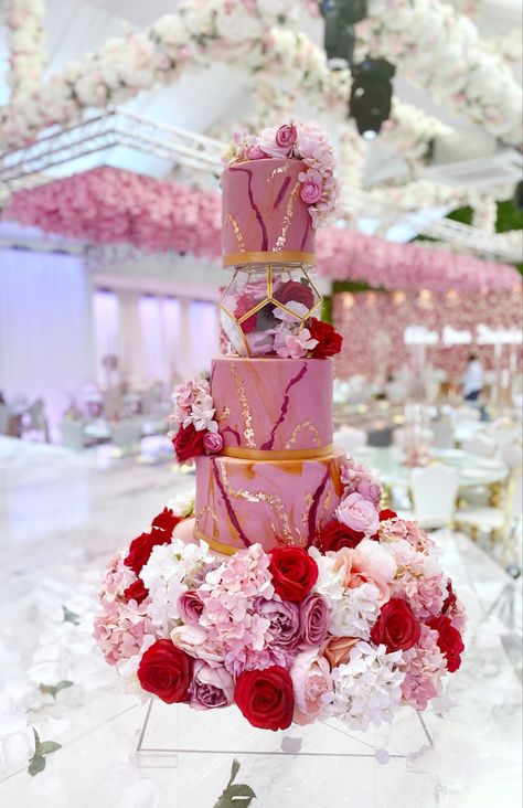 Pink Quinceanera Cake, Aesthetics Cake, Pink Wedding Cakes, Wedding Cake Two Tier, Wedding Cake Peonies, Wedding Shower Brunch, Cheese Wedding Cake, Ivory Wedding Cake, Ruffle Wedding Cake