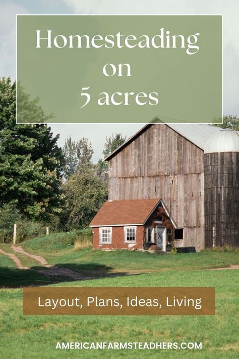 5 Acres Layout, 5 Acre Homestead Layout Hobby Farms, 4 Acre Homestead Layout, 2 Acre Homestead, 5 Acre Homestead, Hobby Farms Layout, Homesteading Diy Projects, Homestead Layout, Acre Homestead