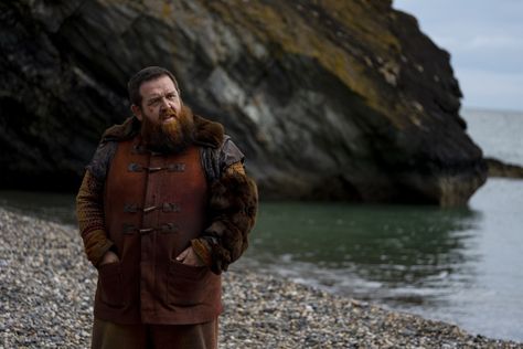 Into the Badlands Review: Curse of the Red Rain (Season 3 Episode 14): Nick Frost as Bajie – Into the Badlands _ Season 3, Episode 14 – Photo Credit: Aidan Monaghan/AMC Game Of Thrones Rpg, House Blackwood, The Riverlands, Lorraine Toussaint, Asoiaf Aesthetic, Rain Season, Nick Frost, Face Claim Male, Into The Badlands