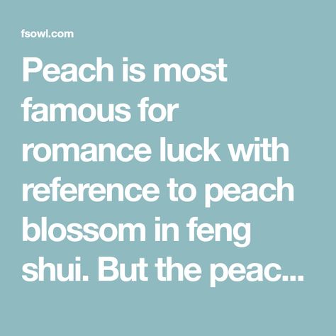 Peach is most famous for romance luck with reference to peach blossom in feng shui. But the peach fruit has more significant symbolism when used right. Feng Shui Items, Traditional Chinese Wedding, Bad Intentions, Peach Fruit, Red Lantern, Peach Trees, Peach Blossom, Secret Places, Peach Blossoms