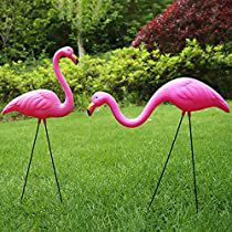 Check this out on Amazon Flamingo Yard Decor, Plastic Pink Flamingos, Yard Flamingos, Lawn Flamingos, Plastic Flamingo, Flamingo Ornament, Flamingo Garden, Tropical Party Decorations, Fiesta Tropical