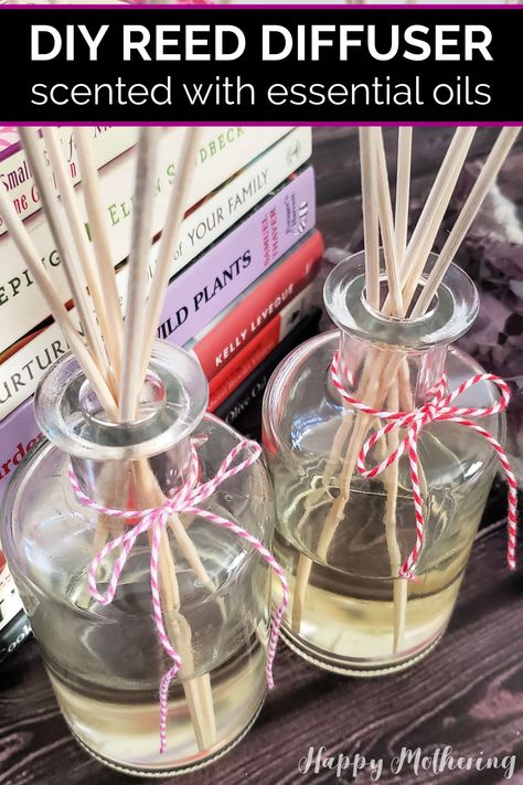 Reed Diffuser Recipe, Reed Diffuser Diy, Diy Reed Diffuser, Make Your House Smell Amazing, Homemade Reed Diffuser, Diffuser Diy, Wintergreen Essential Oil, Make Your Home Smell Amazing, Essential Oil Reed Diffuser