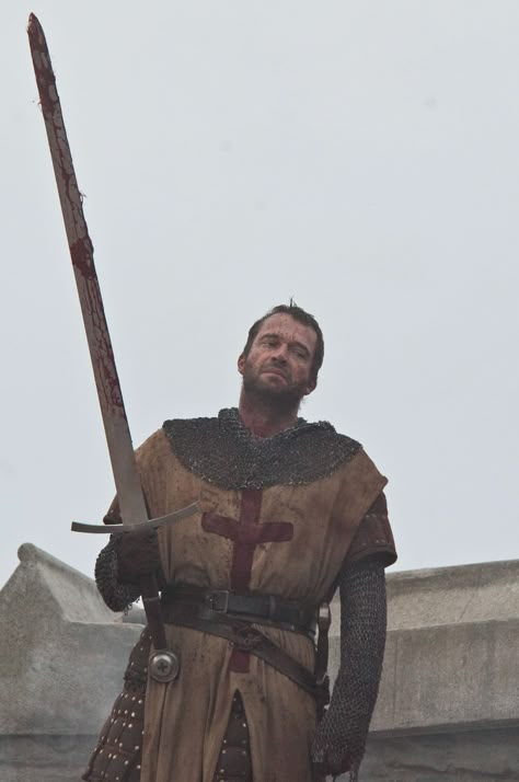 James Purefoy, Knight Templar, Crusader Knight, Knight Armor, Medieval Armor, Medieval Knight, Dark Ages, Medieval Fantasy, Crusades