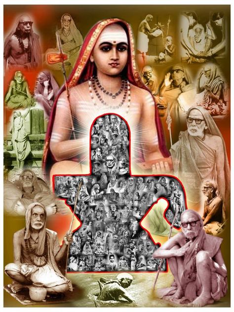 Sankaracharya Images, Hobo Symbols, Swami Vivekanand, Adi Shankaracharya, Indian Freedom Fighters, Spiritual Stories, Love Images With Name, Arte Yoga, Tantra Art