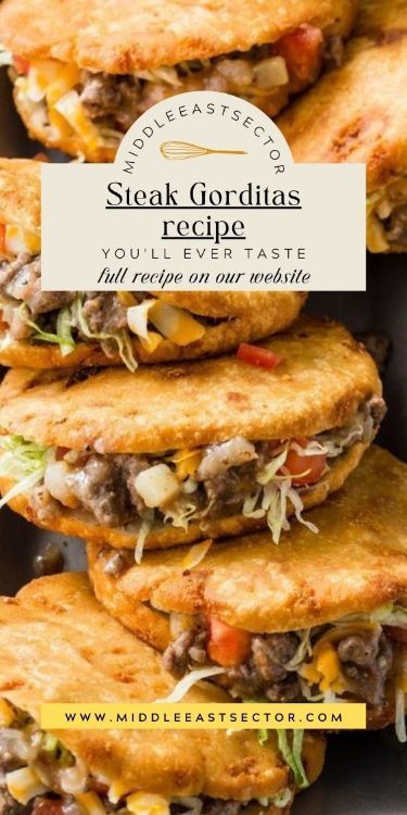 The first time I ate authentic Mexican steak gorditas was at El Mercado Juárez, in Monterrey, Mexico. When we would visit family in Monterrey, the mercado was one of our usual stops to pick up fresh produce and souvenirs and also to enjoy some of the most delicious foods around. For this recipe, I was Authentic Mexican Gorditas Recipe, Steak Gorditas, Mexican Gorditas, Gorditas Recipe Mexican, Gorditas Recipe, Mexican Steak, Yellow Corn, White Corn, Corn Flour