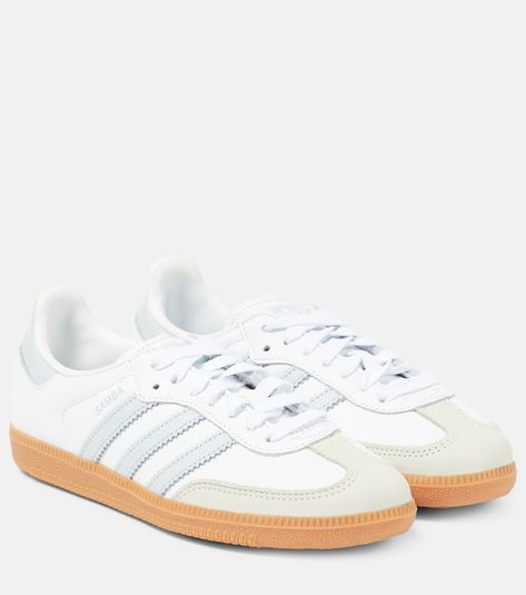 White samba adidas outfit