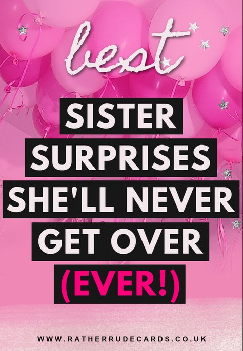 Gifts for your sister gift ideas for her, best sister gift ideas Sister Birthday Surprise, Sister Birthday Surprise Ideas, Welcome Back Home Surprise Ideas Sister, Birthday Surprise For Sister At Home, Birthday Surprise Sister, Sister Birthday Ideas Creative, Bday Gift Ideas For Sister, Birthday Ideas Sister, Gifts For Adult Sister