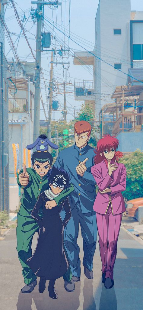 Wallpaper Good Anime, Yu Yu Hakusho Anime, Yu Yu Hakusho, Anime Backgrounds Wallpapers, Cool Anime Wallpapers, Anime Artwork Wallpaper, Character Wallpaper, 90s Anime, Anime Artwork