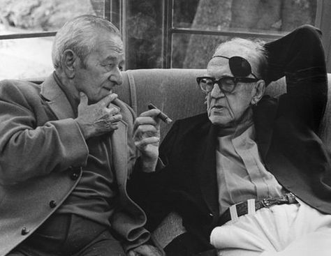 John Ford talking to William Wyler at a George Cukor hosted lunch for Luis Bunuel Film Knowledge, Herbert Marshall, Luis Bunuel, William Wyler, Somerset Maugham, John Ford, Roman Holiday, Humphrey Bogart, Movie Director