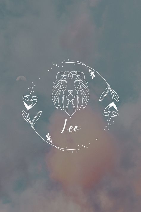 Clouds Sky Wallpaper, Leo Zodiac Tattoos, Moon Sea, Doddle Art, Leo Girl, Leo Zodiac Sign, Leo Love, Zodiac Tattoos, Hand Lettering Art