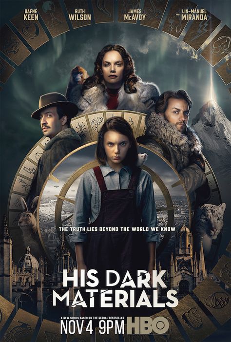 poster Catherine Destivelle, His Dark Materials Trilogy, Ruth Wilson, Dark Materials, The Grudge, Bbc Tv Series, Philip Pullman, Tv Series To Watch, The Golden Compass