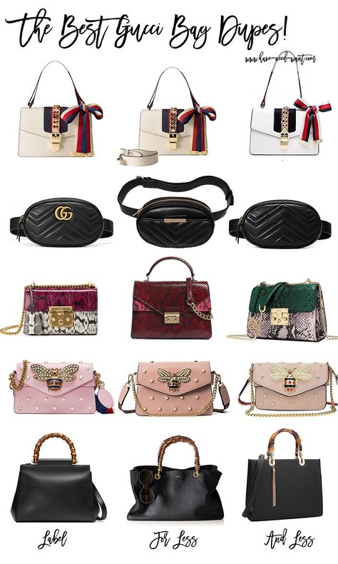 Sharing the best #guccidupes I could find on the blog today! #labelforless #designerbags #gucci Luxury Gucci Bags For Daily Use, Gucci Bags With Branded Hardware For Daily Use, High-end Everyday Gucci Bags, Gucci Purse Outfit, Gucci Bag Outfit, Gucci Bags Outlet, Pre-owned Gucci Shoulder Bag For Travel, Mom Style Summer, My 30th Birthday