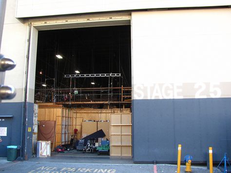 CSI Sound Stage at Universal Studios | Flickr - Photo Sharing! Back Stage Aesthetic, Movie Studio Set, Actress Lifestyle, This Must Be My Dream, Actress Career, Hanger House, Hollywood Aesthetic, Set Aesthetic, Hollywood Story