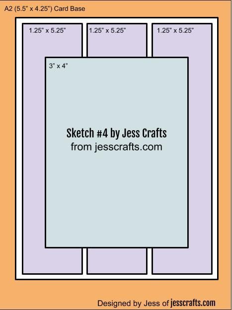 Simple Card Sketches With Measurements, Card Making Templates Layout, Card Making Templates Free Printable, Card Sketches With Measurements, Card Decoration Ideas, Greeting Card Sketches, Jess Crafts, Layout Sketch, Card Measurements