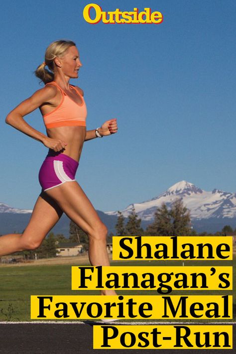 Shalane Flanagan's Favorite Post-Run Meal #running #run #diet #runner Shalane Flanagan Recipes, Post Run Meal, 6 Week Diet Plan, Runners Diet, Shalane Flanagan, Runner Diet, Marathon Plan, Flat Stomach Diet, Faster Runner