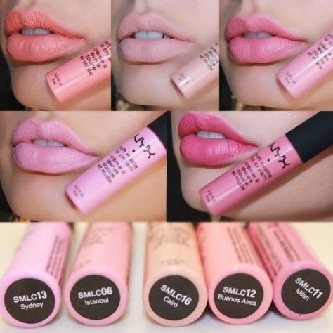 Velvet Teddy Mac, Best Nyx Products, Nyx Products, Inexpensive Makeup, Nyx Soft Matte Lip Cream, Motivasi Diet, Soft Matte Lip Cream, Pigmented Lips, Beauty Make-up