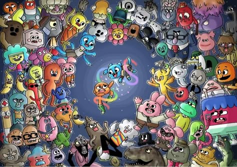 Gumball Human, Gumball Drawing, Gumball And Penny, Gumball X Darwin, Gumball Darwin Anais, Adventures Of Gumball, Darwin And Gumball, Ghost Zone, Gumball E Darwin