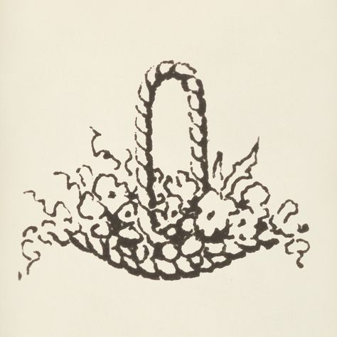 Flower basket icon from L'ornement Polychrome (1888) by Albert Racinet (1825–1893). Digitally enhanced from our own original 1888 edition. | premium image by rawpixel.com Easel Illustration, Antique Tattoo, Basket Drawing, Vintage Icons, Simplistic Tattoos, Ink Illustrations, Pretty Tattoos, Flower Basket, Marie Antoinette