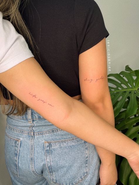 Small Word Tattoos Placement Arm, Arm Tattoo Placement Words, Sentence Tattoos For Women Placement, Small Text Tattoo Placement, Dainty Script Tattoo Placement, Hand Writing Tattoo Placement, Dainty Word Tattoo Placement, Small Handwriting Tattoo, Word Tattoos For Women Placement