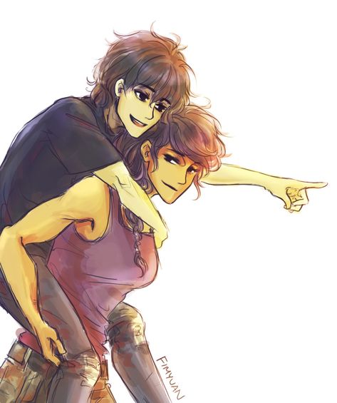 Heroes of Olympus Fanart: Reyna And Nico, Art by #FimYuan on Tumblr, #HeroesOfOlympus #HOO #HeroesOfOlympusFanart #HOOFanart #Reyna #ReynaAvilaRamirezArellano #Nico #NicodiAngelo #ReynaAndNico #NicoAndReyna Reyna And Nico, Reyna Fanart, Percy Jackson Ships, Will Solace, Percy Jackson Fan Art, Percy Jackson Characters, Magnus Chase, Percy Jackson Art, Kane Chronicles