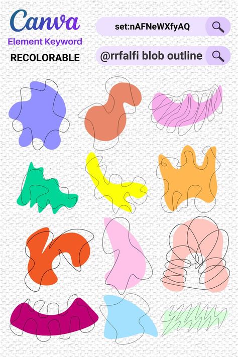 Search : @rrfalfi blob outline or Search : set:nAFNeWXfyAQ 💜💜💜 tag blob, bubble, doodle, flow, fluid, round, splash, silhouette, wave, organic, geometric, banner, background, modern, shape, vector, irregular, art, circle, simple, spot, unique, graphic, style, sale, poster, composition, design, abstract, curve, outline, playful, scribble, creativity, ideas, sketch Tautan avatar Arra Arra Bubble Doodle, Poster Composition, Ideas Sketch, Creativity Ideas, Shape Vector, Canva Element Keyword, Canva Element, Art Circle, Graphic Style