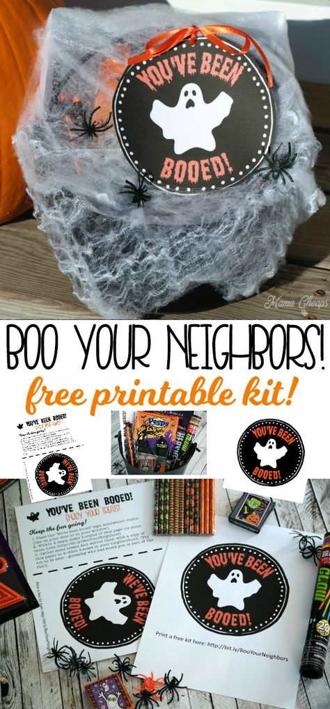 Boo Your Neighbors, Halloween Playlist, Halloween Gift Baskets, Boo Boo Bags, Fall Party Themes, Halloween Snack, Halloween Treats For Kids, Holiday Baskets, Halloween Baskets