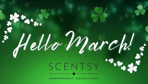 Scentsy Facebook Cover, Scentsy Banner, Scentsy Pictures, Scentsy Facebook, Scentsy Marketing, Fb Banner, Scentsy Consultant Ideas, Hello March, Scentsy Independent Consultant