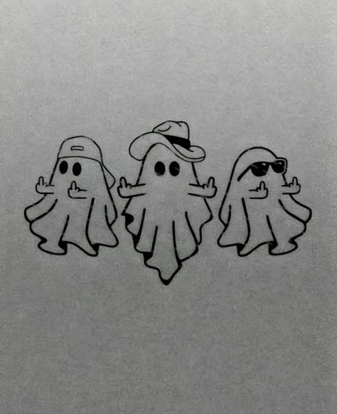 Sibling Ghost Tattoos, Brother Sister Tattoo For 3 Sibling, Brother And Sister Tattoo Ideas Funny, Little Sister Tattoo Ideas, Trio Best Friend Tattoos, Tcb Tattoo, Sister Tattoos For 3 Meaningful, Trio Tattoo Ideas, Dumbest Tattoos