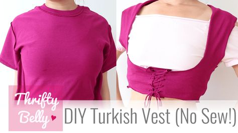 Diy Waist Trainer, Turkish Vest, Corset Diy, Diy Vest, Diy Corset, Diy Fashion Trends, Ren Faire Costume, Fair Outfits, Oktoberfest Outfit