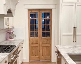 French Doors Living Room, French Doors With Screens, French Doors Bedroom, Black Interior Doors, Pantry Doors, Glass French Doors, Glass Barn Doors, French Doors Patio, Pocket Door