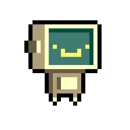 The robot Pixel Robot Art, 16 X 16 Pixel Art, Pixel Art Characters 16x16, Computer Pixel Art, Pixel Game Character, Pixel Person, Chibi Pixel Art, 16 Bit Pixel Art, 16x16 Pixel Art