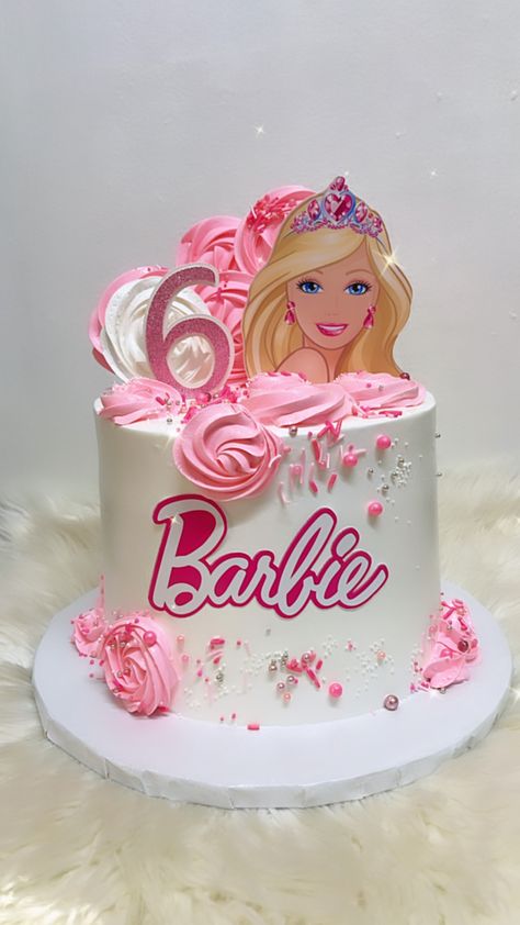 Barbie Cake Design, Hollywood Barbie, Barbie Cake Designs, Cake Barbie, Barbie Doll Birthday Cake, Cycle Design, Barbie Design, Cake Designs For Kids, Doll Birthday Cake