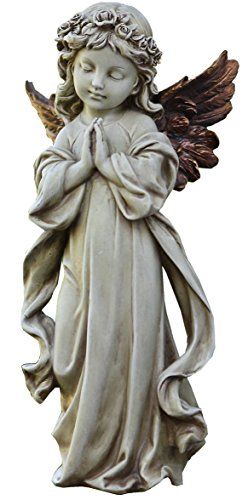 Angel Statue Reference, Praying Statue, Female Angel Statue, Baby Statue, Famous Angel Statues, Angel Garden Statues, Angel Statues Sculpture, Angel Praying Statue, Deck Balcony