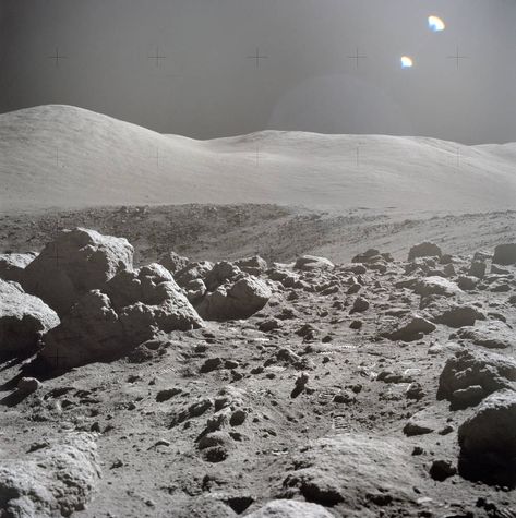 50 Years Ago: Apollo 17 Lands at Taurus-Littrow | NASA Moon Surface, Apollo Missions, Space Time, Space Flight, To Infinity And Beyond, Space And Astronomy, In The Desert, Space Travel, Coffee Table Design