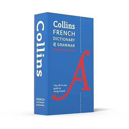 Collins French Dictionary & Grammar: Essential Edition (Collins Essential Editions) (English and French Edition): Collins Dictionaries: 9780008183660: Amazon.com: Books Collins Dictionary, French Dictionary, English And French, French English, Christmas 2023, Grammar, Books, Christmas