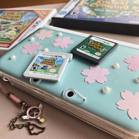 I'm at my happiness peak with my 3ds xl and my DS Animal Crossing games Nintendo 3ds Xl Games, New 3ds Xl Aesthetic, 3ds Mod, 3ds Xl Aesthetic, 3ds Aesthetic, Animal Crossing Nintendo, 3ds Games, 2ds Xl, Techno Gadgets