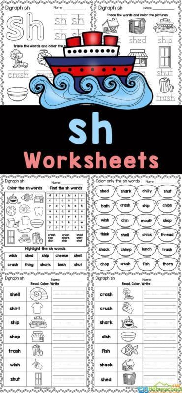 Digraphs For Kindergarten, U Sound Words Worksheet, Digraphs Kindergarten, Consonant Blends Games, Tutoring Activities, Digraph Worksheets, Consonant Blends Worksheets, Ch Words, Digraphs Worksheets