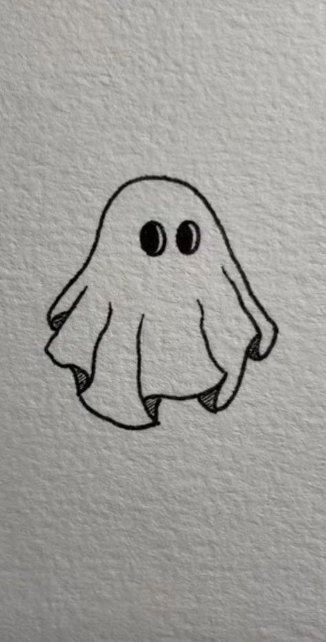 Simple Ghost Doodle, Halloween Wallpaper Iphone Backgrounds, Ghost Drawing, Dibujo Simple, Book Annotations, Ghost Tattoo, Simple Drawings, Drawing Tattoo, Tattoo Design Book