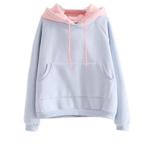 #aliexpress, #fashion, #outfit, #apparel, #shoes #aliexpress, #Japanese, #Korean, #students, #increase, #loose, #velvet, #College, #solid, #thicker, #hooded, #Sweatshirts, #women Pastel Hoodie, Pastel Tops, Pastel Outfits, Pastel Outfit, Womens Sweatshirts Hoods, Pocket Hoodie, Sweatshirt White, Color Pastel, Blue Hoodie