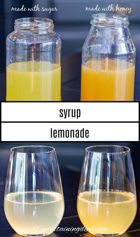 Lemonaid Recipe, Lemonade With Lemon Juice, Lemonade Concentrate Recipe, Lemonade Syrup, Old Fashioned Lemonade, Homemade Lemonade Recipe, Lemon Water Recipe, How To Make Lemonade, Honey Lemonade