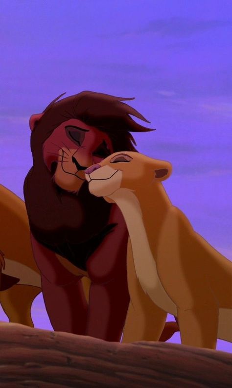 Kovu Lion King Wallpaper, Kiara And Kovu Wallpaper, Pixar Couples, Kovu And Kiara, Kiara Lion King, Disney Romance, Lion King Pictures, Lion King Fan Art, Disney Characters Wallpaper