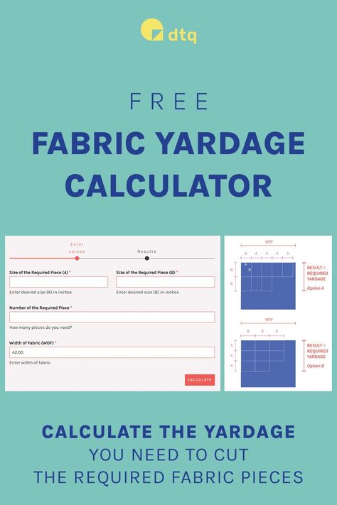 Begin your quilting journey with confidence! This handy fabric yardage calculator gives you the exact fabric yardage you need for your quilt, ensuring you get the most out of your fabric every time. Fabric Yardage Chart, Yardage Chart For Quilts, How Much Fabric Do I Need For A Quilt, Quilt Calculator, Yardage Chart, Quilting Math, Bear Paw Quilt, Quilting Tools, Traditional Quilts