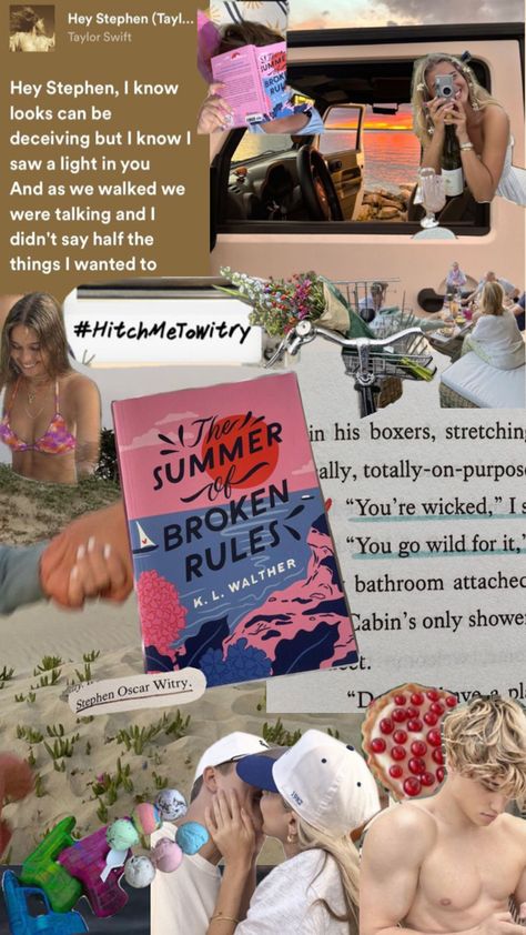 The summer of broken rules- K.L Walther The Summer Of Broken Rules, Book Pins, Book Wallpaper, Summer Books, Romantic Books, Book Suggestions, Best Books To Read, Summer Break, Fan Book