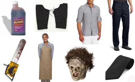 Leatherface Costume | DIY Guides for Cosplay & Halloween Diy Leatherface Mask, Meat For Bbq, Leatherface Costume, Leatherface Mask, 1980s Halloween, Ed Gein, Lady Sybil, Halloween Coustumes, Holloween Costume