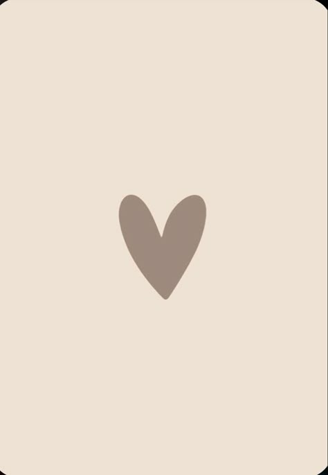 Neutral Heart Aesthetic, Achtergrond Iphone Quotes, Instagram Hilight Ideas, Beige Icons:), Widget Design, Ipad Background, Insta Highlights, Valentines Wallpaper, Beige Wallpaper