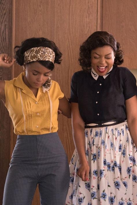 Best Movies For Adults on Disney Plus Hidden Figures Costumes, Hidden Figures Outfits, Hidden Figures Aesthetic, Janelle Monae Hidden Figures, 1950s Black Women, Nasa Women, 50s Women, Hidden Figures, 70s Outfits