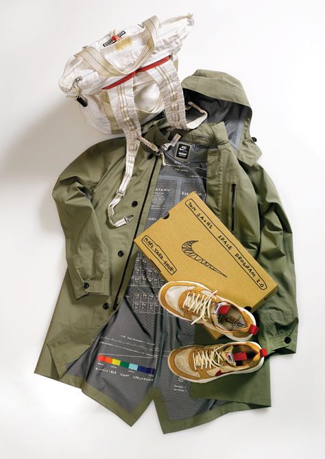 Nike Craft, Parachute Design, Tom Sachs, Nike Collection, Nike Design, Space Program, Dressed To Kill, Capsule Collection, Modern Outfits