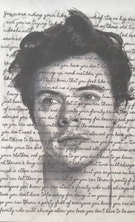 Harry Styles Drawing Sketches, Matilda By Harry Styles, Harry Styles Drawing, Harry 1d, One Direction Harry Styles, One Direction Harry, Harry Styles Pictures, One Direction Pictures, Mr Style