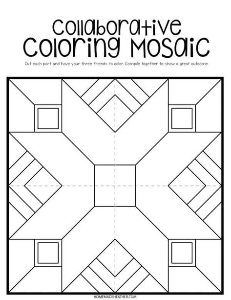 Mosaic Templates Free Printable, Square Mosaic Patterns, Mosaic Patterns Templates Free Printable, Mosaic Coloring Pages, Snowflake Mosaic, Winter Mosaic, Mosaic Templates, Stained Glass Mosaic Patterns, Free Mosaic Patterns