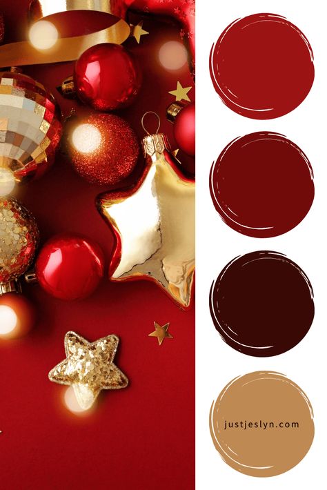 Color Palettes 2023, Aesthetic Color Palettes, Christmas Color Schemes, Xmas Colors, Christmas Diffuser Blends, Dreamy Christmas, Christmas Palette, Christmas Colour Schemes, Christmas Color Palette